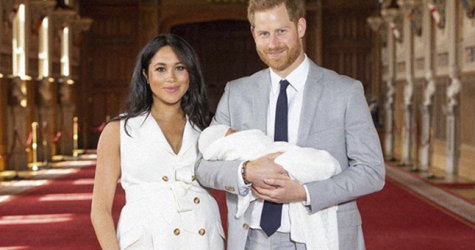 Меган Маркл и принц Гарри показали первые фотографии с ребёнком