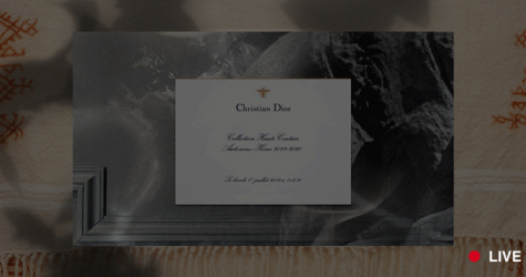 Онлайн-трансляция показа коллекции Christian Dior Haute Couture, осень-зима 2019