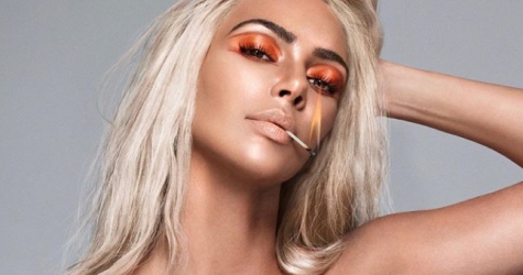 Ким Кардашьян выпустила «огненную» коллекцию макияжа