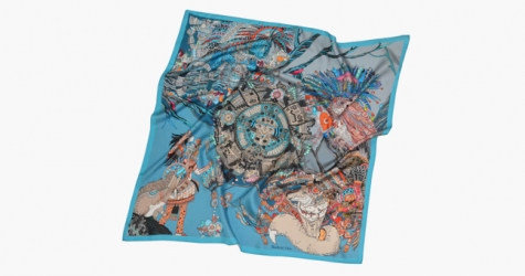 Radical Chic выпустил платки по мотивам календаря майя