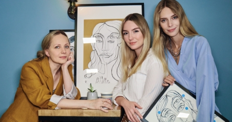 В «Кофе Бюро» на Китай-городе открылась выставка Ксении Березовской