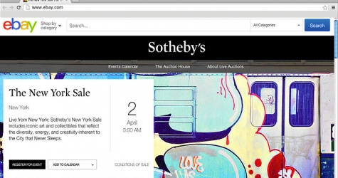 Лоты Sotheby’s можно будет купить через еВay
