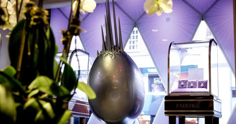 Яйцо Fabergé по проекту Захи Хадид выставлено в Нью-Йорке