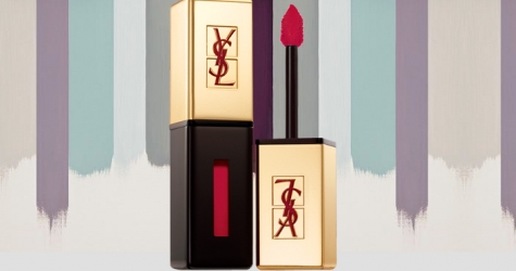 Глянцевый эффект на губах