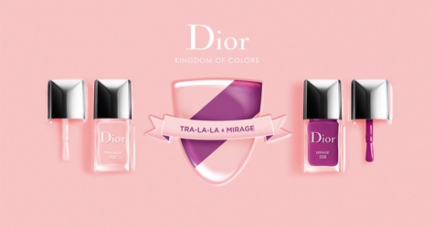 Маникюрная геральдика с лаками Dior Vernis Couture Effet Gel