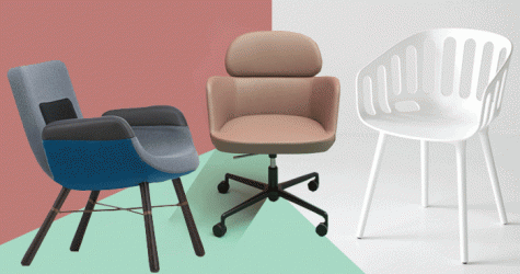 Пять стульев с выставки Salone Internazionale del Mobile