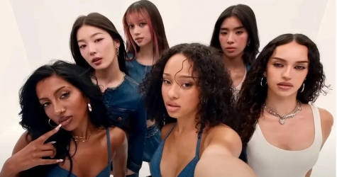 Участницы поп-группы Katseye снялись в кампании Gap