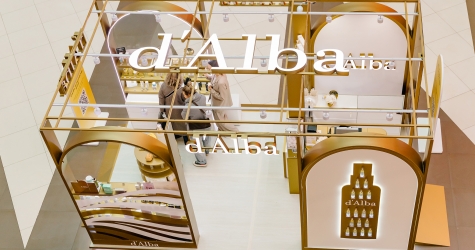 В Петербурге открылся поп-ап бренда d’Alba