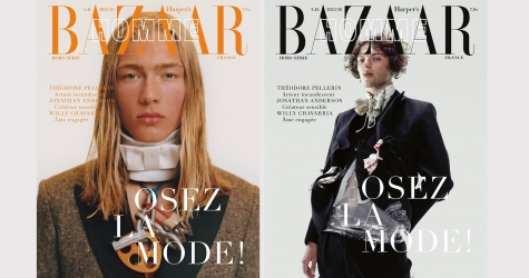 Французский Harper's Bazaar показал первый номер мужского издания