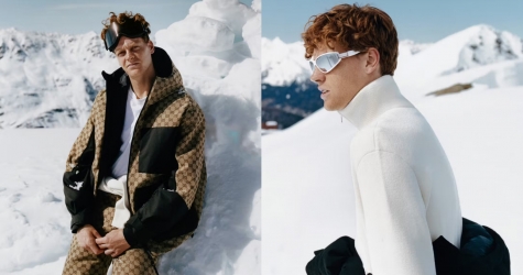 Gucci показал первую горнолыжную коллекцию