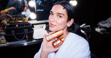 Дуа Липа запустила линию уходовой косметики Dua