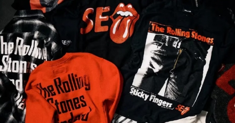 Группа The Rolling Stones и бренд Wind and Sea показали совместную коллекцию