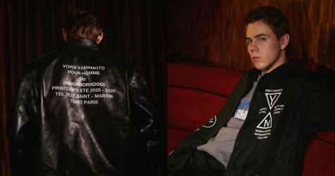 Бренды Yohji Yamamoto и Neighborhood показали коллаборацию