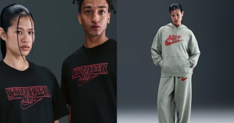 Nike выпустил коллекцию в духе сериала «Очень странные дела»