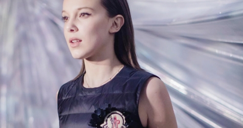 Moncler начал сотрудничество с Милли Бобби Браун