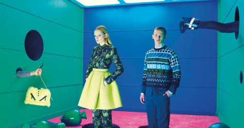 Первый взгляд: рекламная кампания Kenzo в духе Дэвида Линча