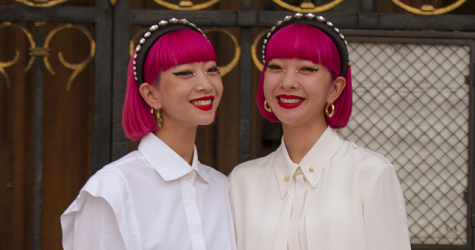 Пальто в перьях и резиновые ботинки: стритстайл с Недели моды в Париже. Часть третья