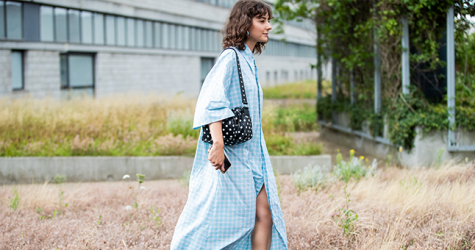 Белоснежные тотал-луки и много клетки: что носят на Неделе моды в Копенгагене