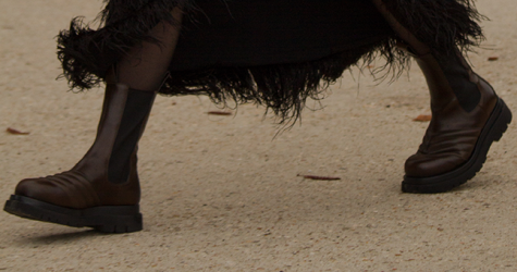 Тенденция стритстайла: грубые ботинки