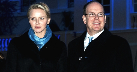 Князь Альбер и княгиня Шарлен на благотворительном мероприятии в Монако