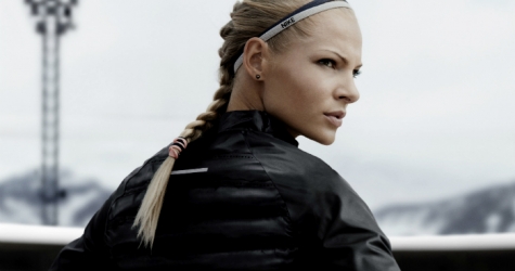 Дарья Клишина и Александр Овечкин в рекламной кампании Nike