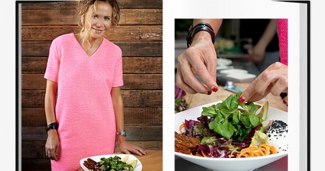 Блюдо недели: салат с козьим сыром от Ирины Азаровой