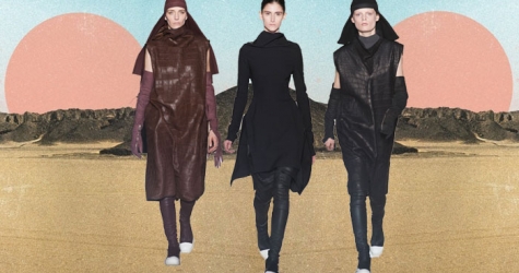 Обзор Buro 24/7: Rick Owens, осень-зима 2014