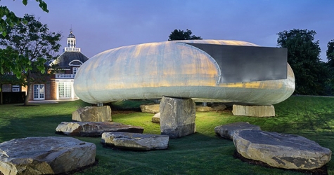 Новый павильон галереи \"Серпентайн\" открылся в Лондоне