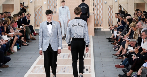 Прямая трансляция мужского показа Louis Vuitton, весна-лето 2014