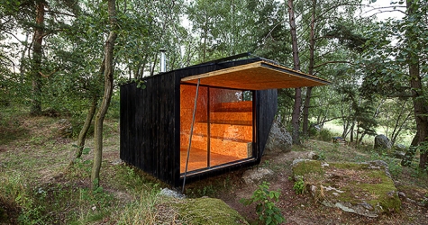 Чешский \"шалаш\" от бюро Uhlik Architekti