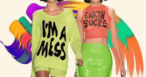 Смелое заявление: вещи с надписями