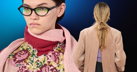 Серебро в макияже и активный румянец: бьюти-тренды Недели моды в Милане сезона осень-зима 2026