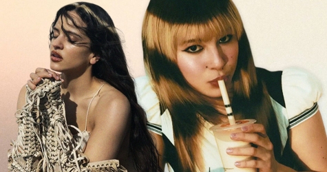 Самое трендовое окрашивание весны? Конечно, рисунки и принты в волосах, как у Розалии