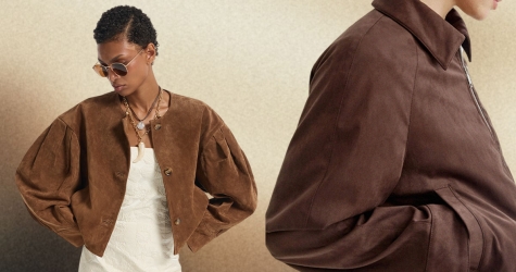 Тренчи, юбки, мюли и кепки: 40 вещей из замши на весну 2026