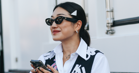 Много цвета и улыбок в стритстайле с Недели моды в Милане