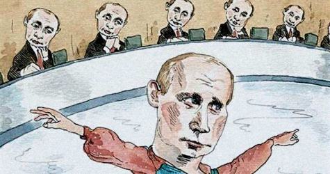 Владимир Путин на обложке The New Yorker