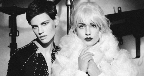 Надя Бендер и Саския де Брау в съемке Numero