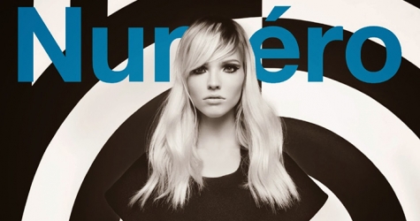 Уроки оп-арта от Саши Лусс в сентябрьском Numéro