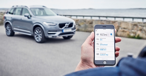 Обновленная версия приложения Volvo On Call