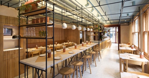 Аутентичный греческий ресторан Opso в центре Лондона