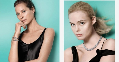 Первая кампания Грейс Коддингтон для Tiffany & Co.