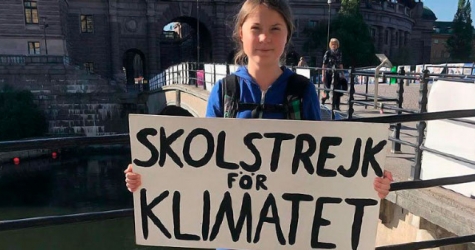 Дизайнер создал шрифт, имитирующий почерк Греты Тунберг