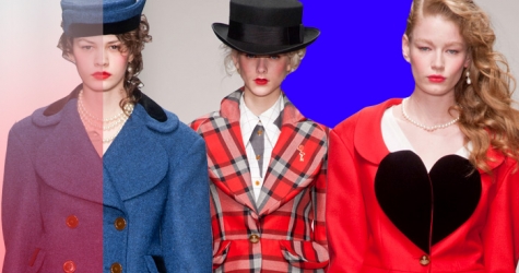 Обзор Buro 24/7: Vivienne Westwood Red Label, осень-зима 2014