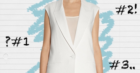 Одна вещь — 3 образа: удлиненный жилет Alexander Wang