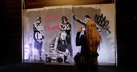 Московскую выставку Бэнкси отменили