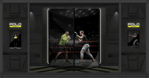 В витринах бутика Ralph Lauren появились боксеры-призраки