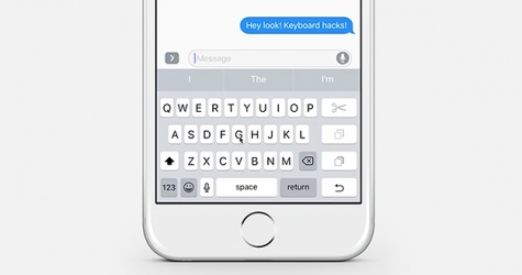 На iPhone обнаружили секретную клавиатуру