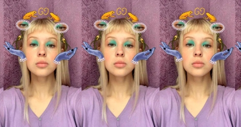 Полина Осипова и Gucci сделали инстаграм-маску по мотивам вымирающих дач