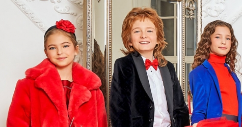 Магазин «Кенгуру» представил новогодние наряды для детей