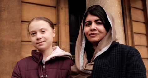 Грета Тунберг встретилась с Малалой Юсуфзай